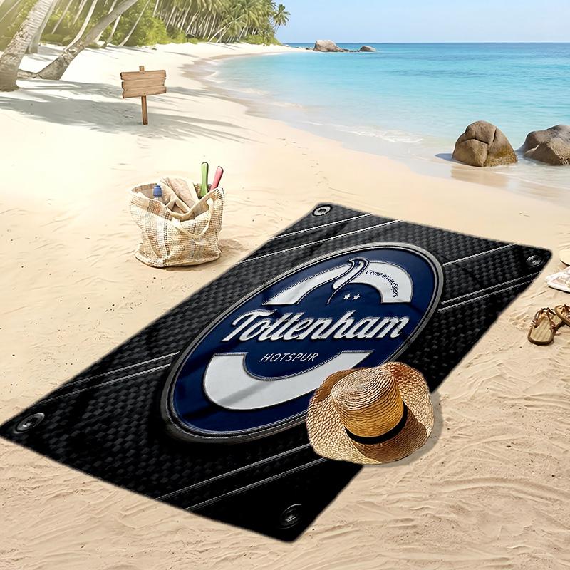 Tottenham Hotspur Printed Beach Towel Quick Dry Soft TowelPortable Large Rectangular Beach Blanket for Travel Swimming Pool