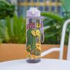 750ml Cartoon Straw Cup Water Cup Leak-proof Convenient To Carry Suitable For Sports Outdoors Gym Large Capacity Cute Plastic Water Cup