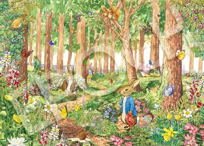Epoch Jigsaw Puzzle Peter and Benjamin X 53 with and Score Ticket 500-Piece Rabbit™ Bunny™ (38 Cm) 06-120s Glue, Spatula,