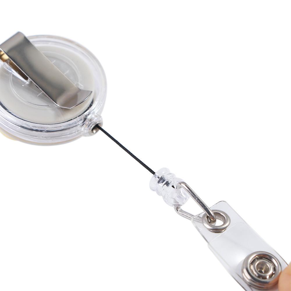 Holder Clip Nurse Students Retractable Badge Holder Cartoon Cat Paw ID Card Holder Name Card Holder