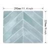 Waterproof Wallpaper Self-adhesive Wall Tile Peel and Stick Backsplash  for Kitchen Bathroom