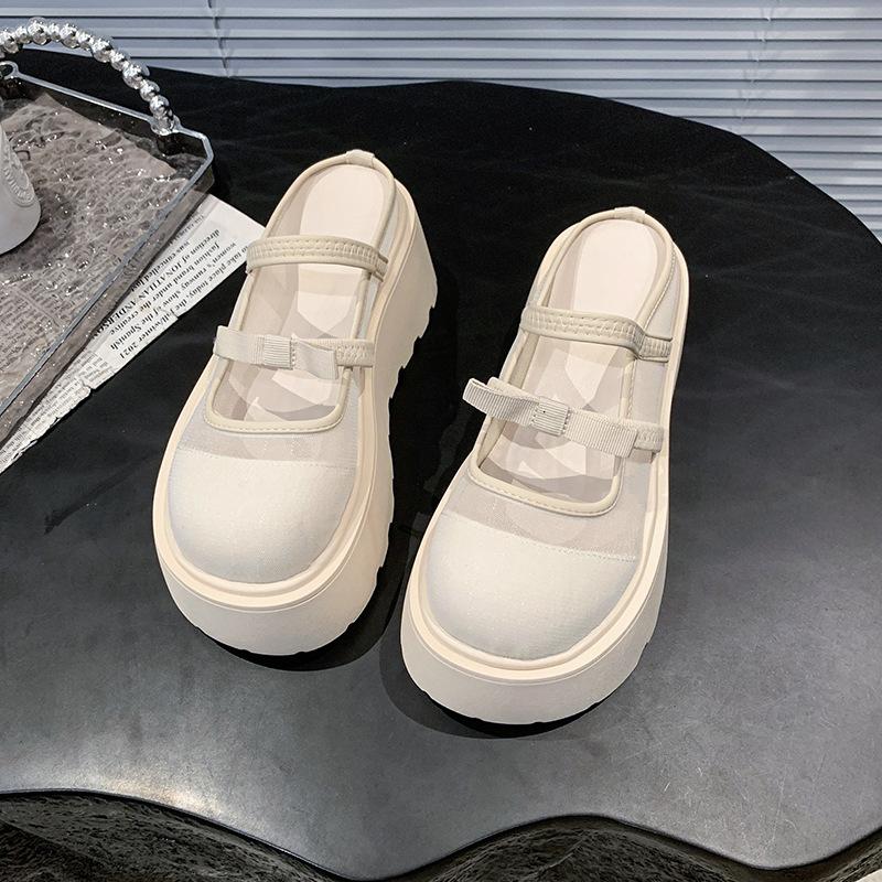 

Platform slippers women s outer wear 2025 summer new platform slippers casual fashion fairy with skirt women s drag 39