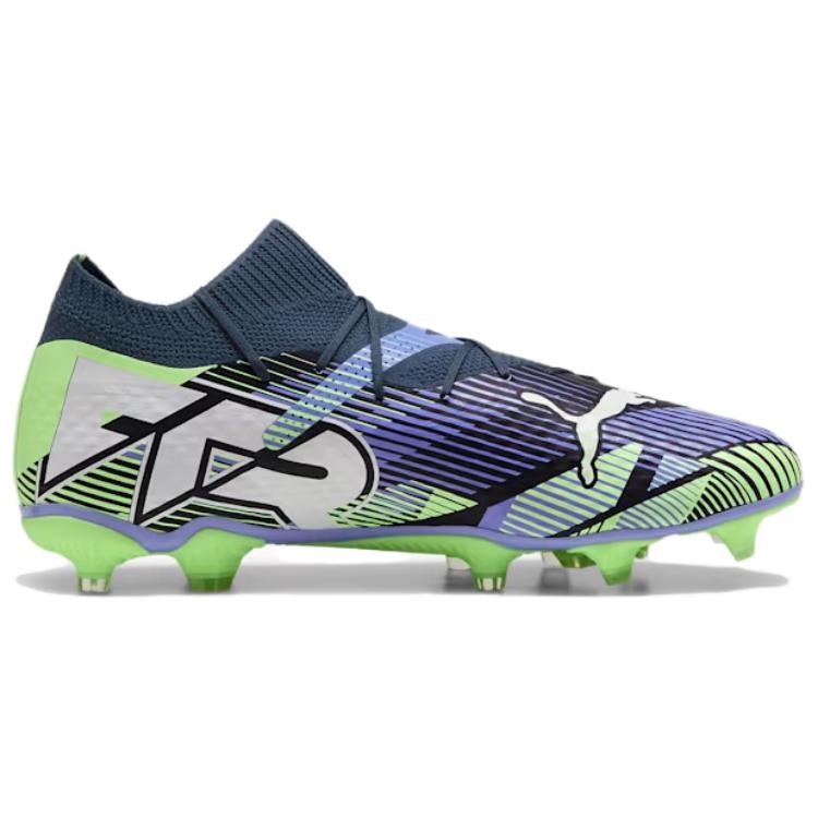 New PUMA FUTURE 7 PRO Anti Slip Wear Resistant Soccer Shoes Men's Blue Green 107924-03