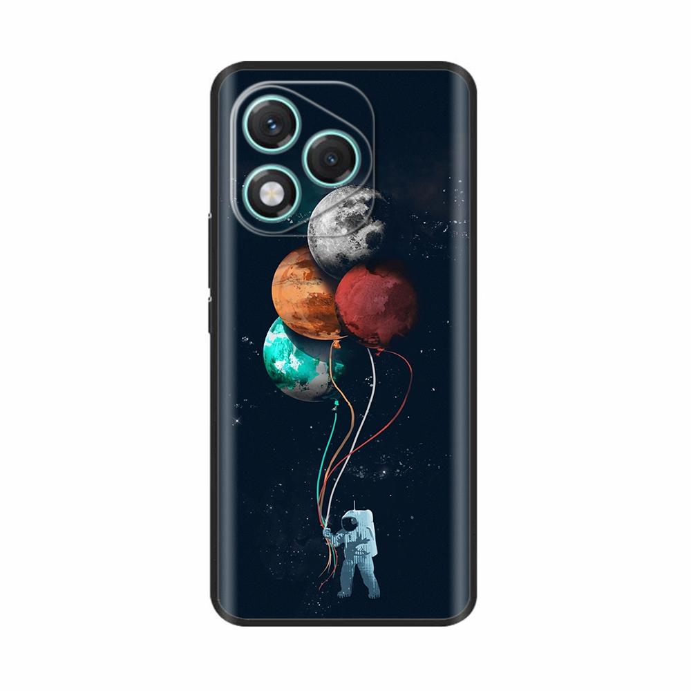 Honor 400 Lite Hülle, Luxus-Handyhülle für Honor 400 Lite, Stoßfeste Schutzhülle aus weichem Silikon, Rückseite