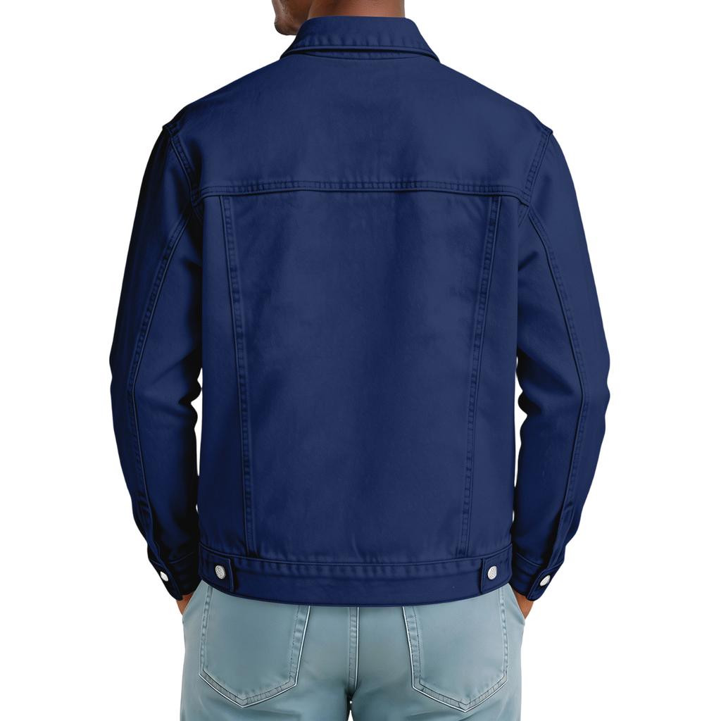 Heren Oversized Denim Jas Casual Streetwear Bovenkleding