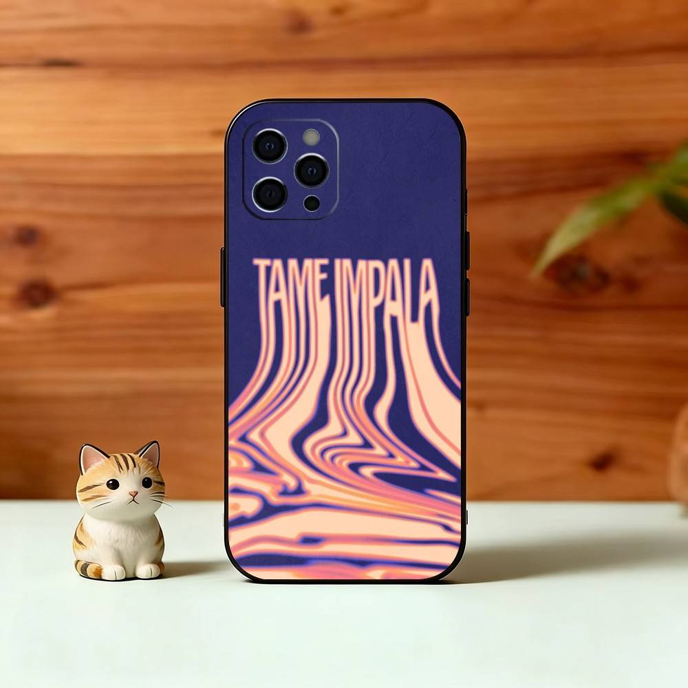 Tame Impala Psychedelic Art Phone Case Silicone Soft For IPhone 17 16 15 14 13 12 11 X XR Plus Pro Max Plus