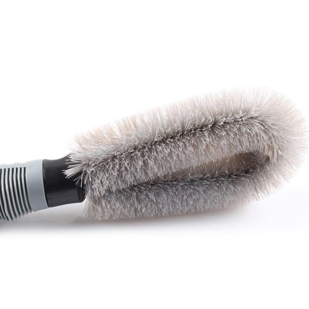 Cepillo Limpiador de Ruedas Cepillo Suave de Limpieza para Coche Cepillo Denso para Neumáticos Cepillo Profesional para Detallado Cepillo Limpiador de Llantas Universal