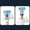 Copper 3-way Filling Angle Valve Wall Mount One Into Two Out Water Toilet Faucet Bidet Sprayer for Bathroom Accessories