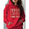 2025 Stylish European Long-Sleeve Letter Print Hoodie for Women - Casual Autumn/Winter Sweatshirt
