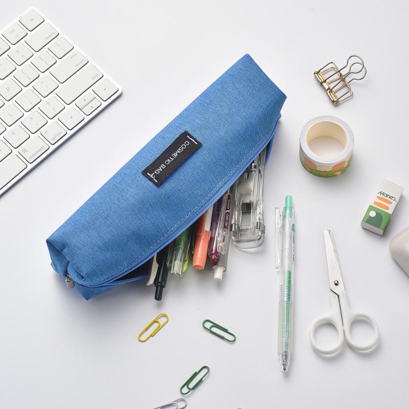 Große Leinwand-Federtasche für Schüler - Vielseitiges Design für Jungen und Mädchen