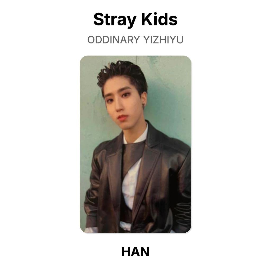 Stray Kids ODDINARY YIZHIYU Official Photocard
