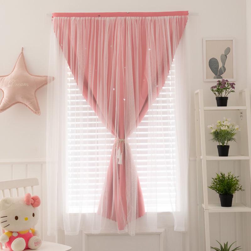 Punch-Free Self-Adhesive Velcro Blackout Curtain for Home, Dorm, Bedroom, Bay Window