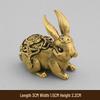 Solid Brass 3D Zodiac Animal Ornaments - Set of 12 for Home or Office Decor
