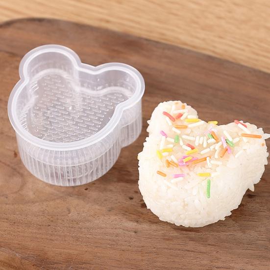 Triangulär Sushiform Bekväm PP Hushållsmaskin Rice Ball Maker Bento Tillbehör