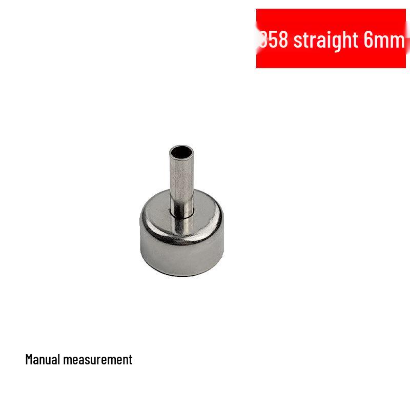Multi-Model Hot Air Gun Nozzle Set - Straight, Angled, Bent for 850/858 Desoldering Stations