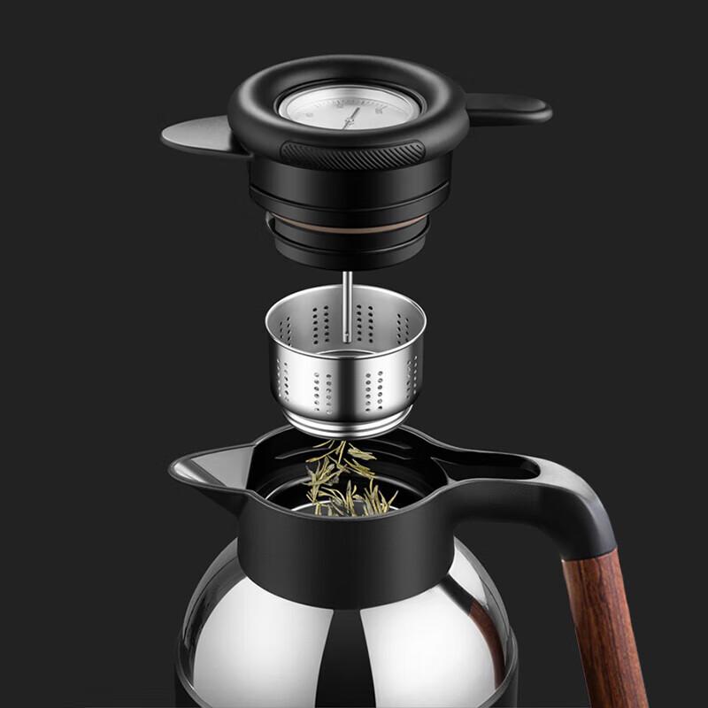 MENDASHI Time Imprint Insulated Tea Pot