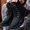 2025 New Autumn Martin Boots High Top Board Shoes Men's Fleece Warm Cotton Shoes Versatile Casual Tooling Shoes Men's