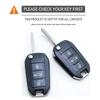 Silicone Car Key Case Cover For Citroen Berlingo 2026 C3 III Aircross C4 C4L C5 C6 C8 Picasso For Peugeot 208 2019 308 Key Cap