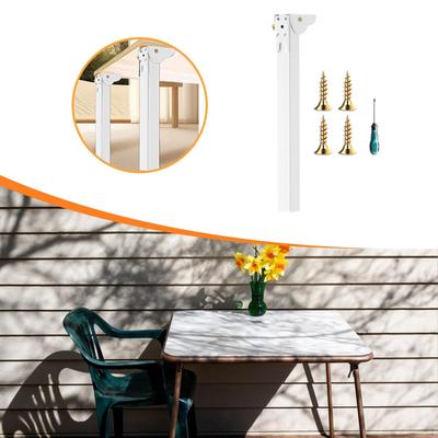 Adjustable Table Leg for Furniture with Screws, Suitable Dresser And Wardrobe