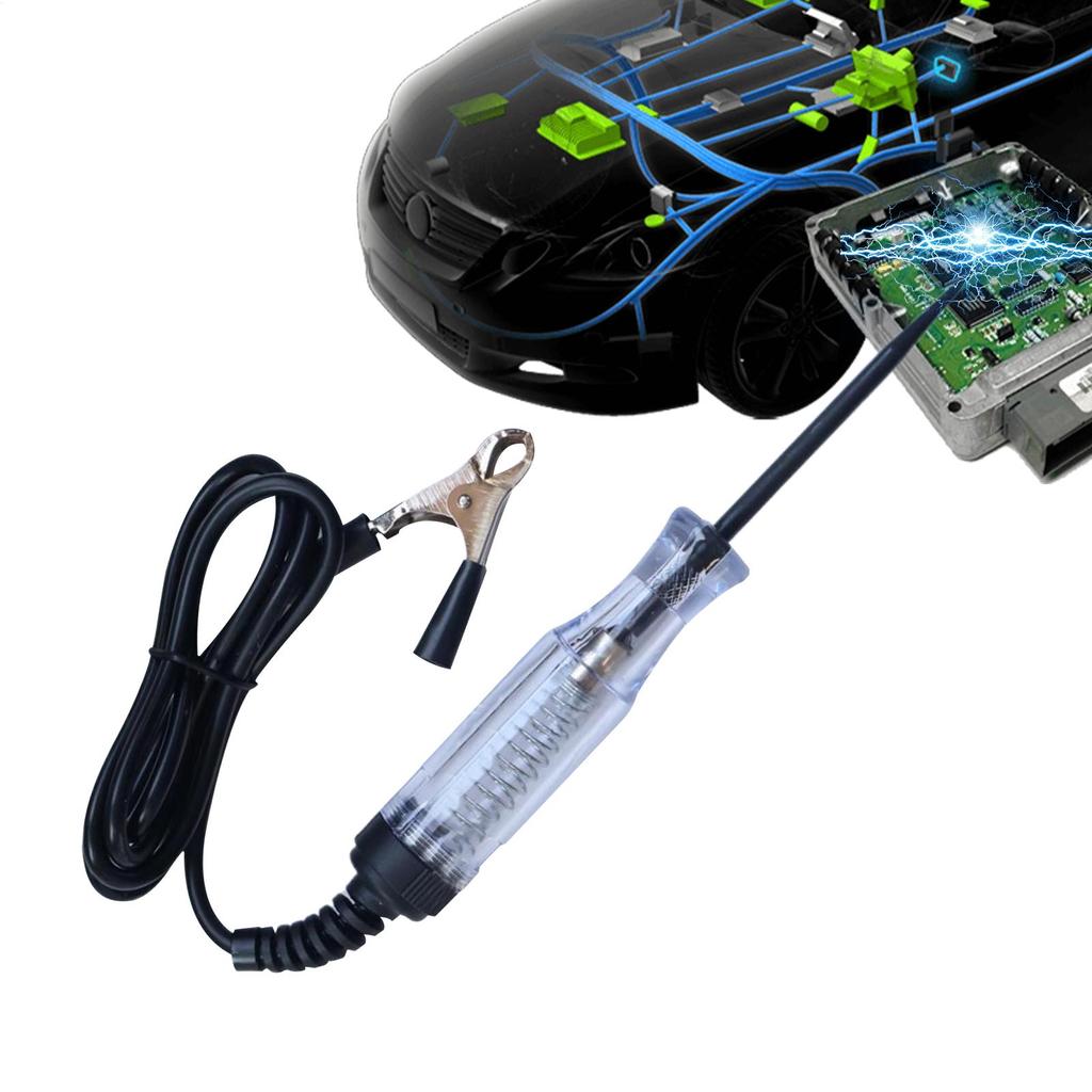 DC 6-24V Voltage Continuity Tester Car Test Auto Light Tool Circuit Lead Probe Pen Bulb Automobile Diagnostic Tools