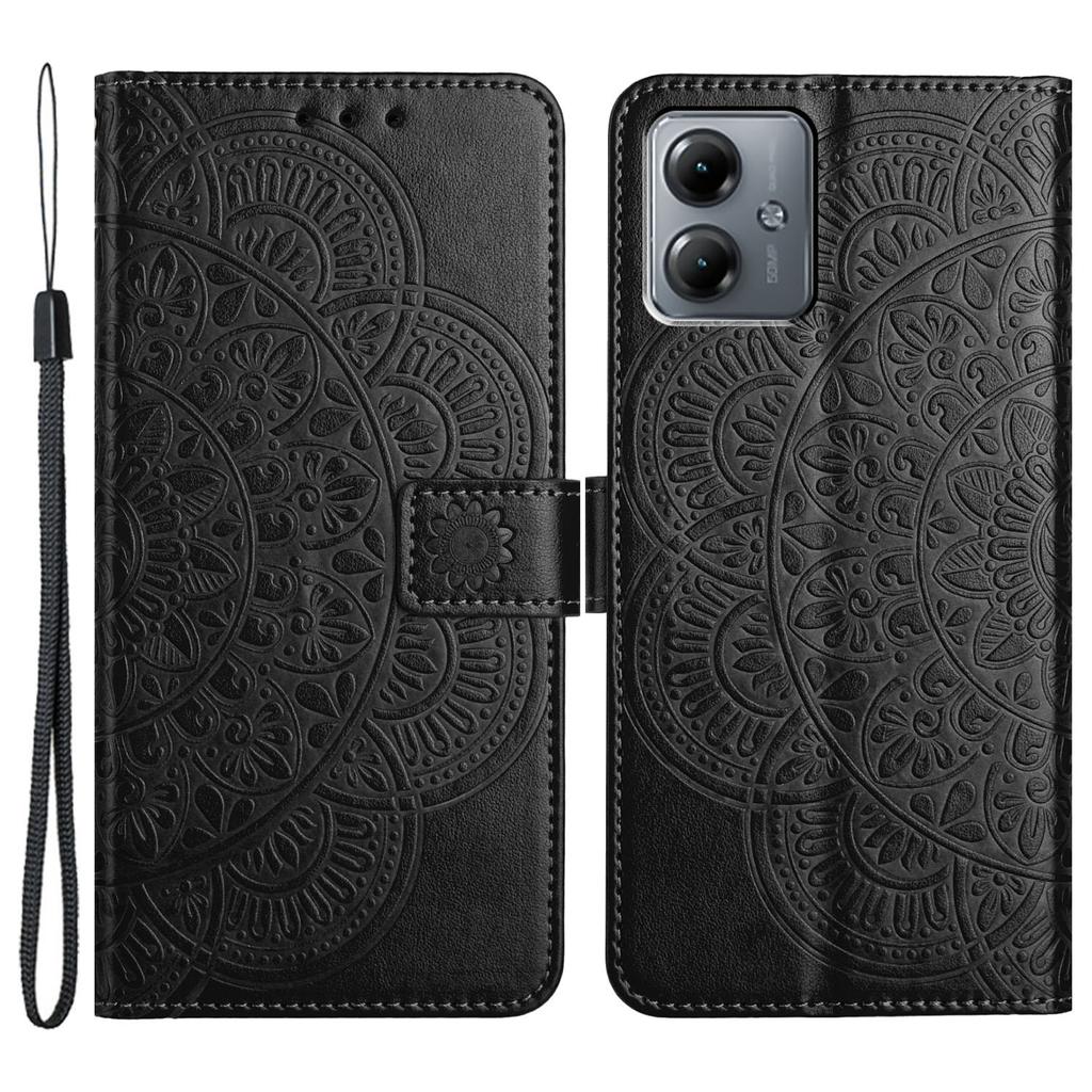 For Motorola Moto G54 5G Case Card Slots Magnetic Protective Phone Cover