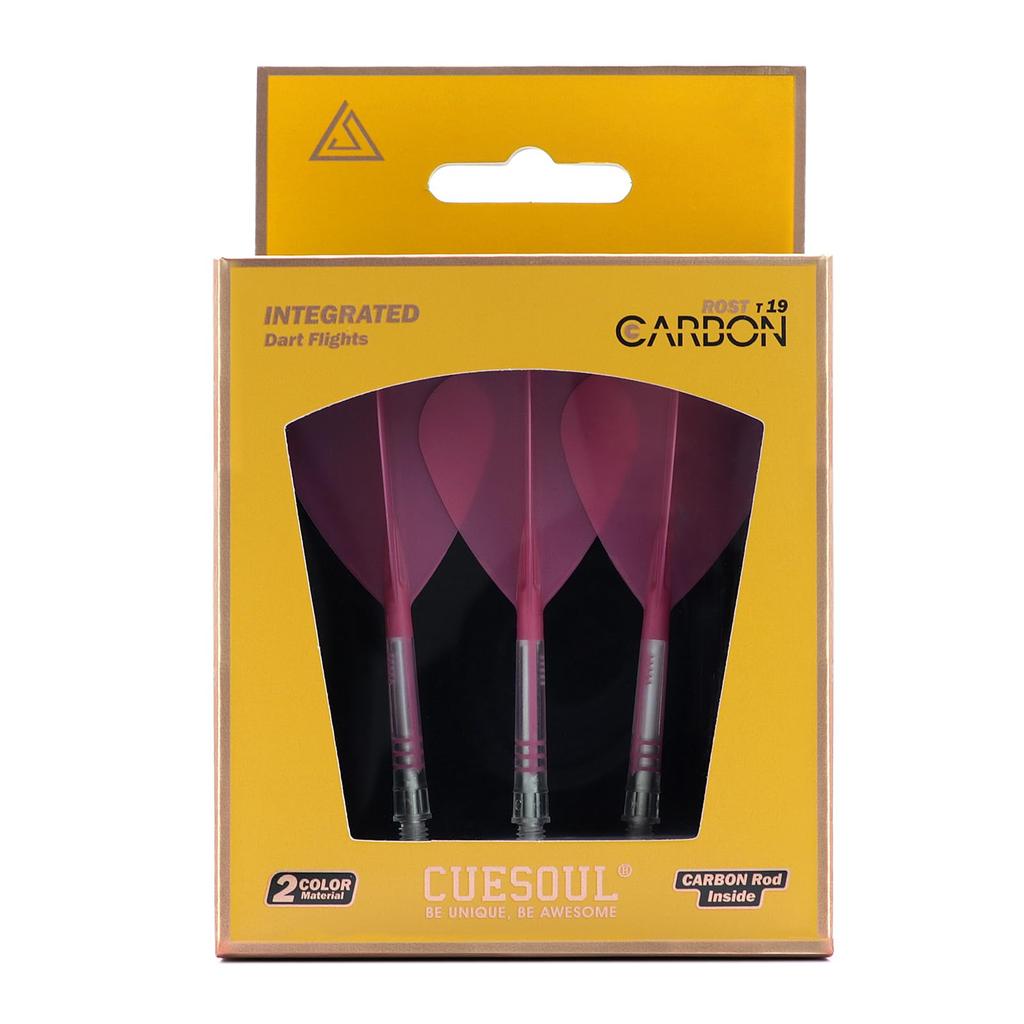 CUESOUL ROST AK57 T19 Integrated Flight Kit with Carbon Fiber Kite Set of Pink Rods, Shape, 3, (CS-AK57FZ6-5)