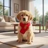 2026 New Year Warm Cat Knitted Scarf Cute Red Color Pet Neck Scarf Blessing New Year Dog Scarf Taking Photos