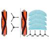 Upgrade Your Cleaning Main Side Brushes & Mop Cloths Set Compatible with For HomeRun Robot Vacuums 7000 Series