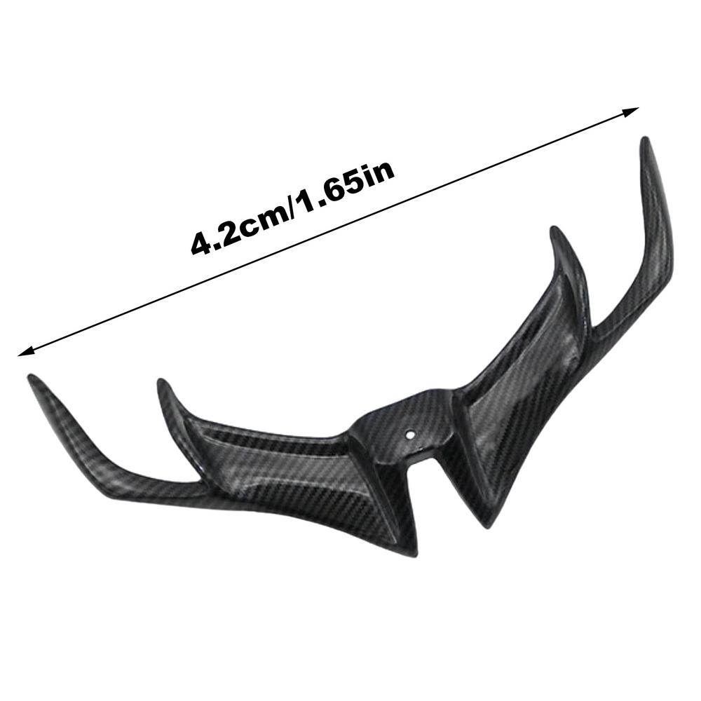 

Аэродинамические крылья для мотоцикла Прочные крылья и крылья для мотоцикла повышают устойчивость Воздушный дефлектор для мотоцикла Корпус Powersports чёрный