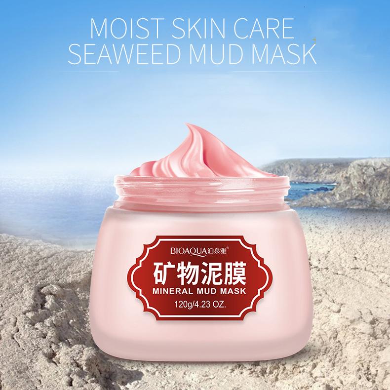 Mung Bean Mud Mask Mud Facial Mask Summer Moisturizing Oil Control Cleansing Mask Firming and Removing Blackhead Mineral mud