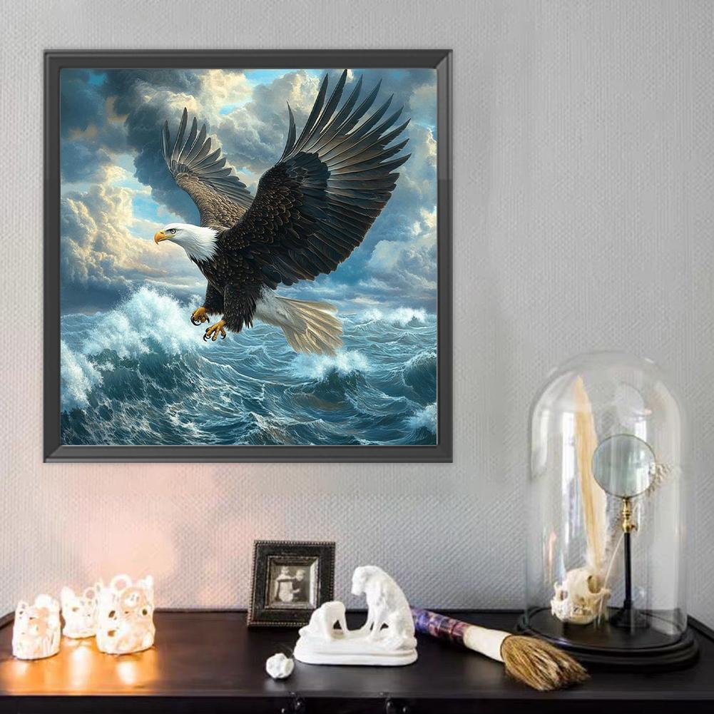 Animal 5D DIY Full Drill Round Diamond Painting Kit for Home Wall Room Decor
