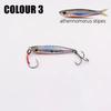 3D Bionics Design Micro Jigging Baits Sequin Finish Micro Fishing Lure  Stream Fishing