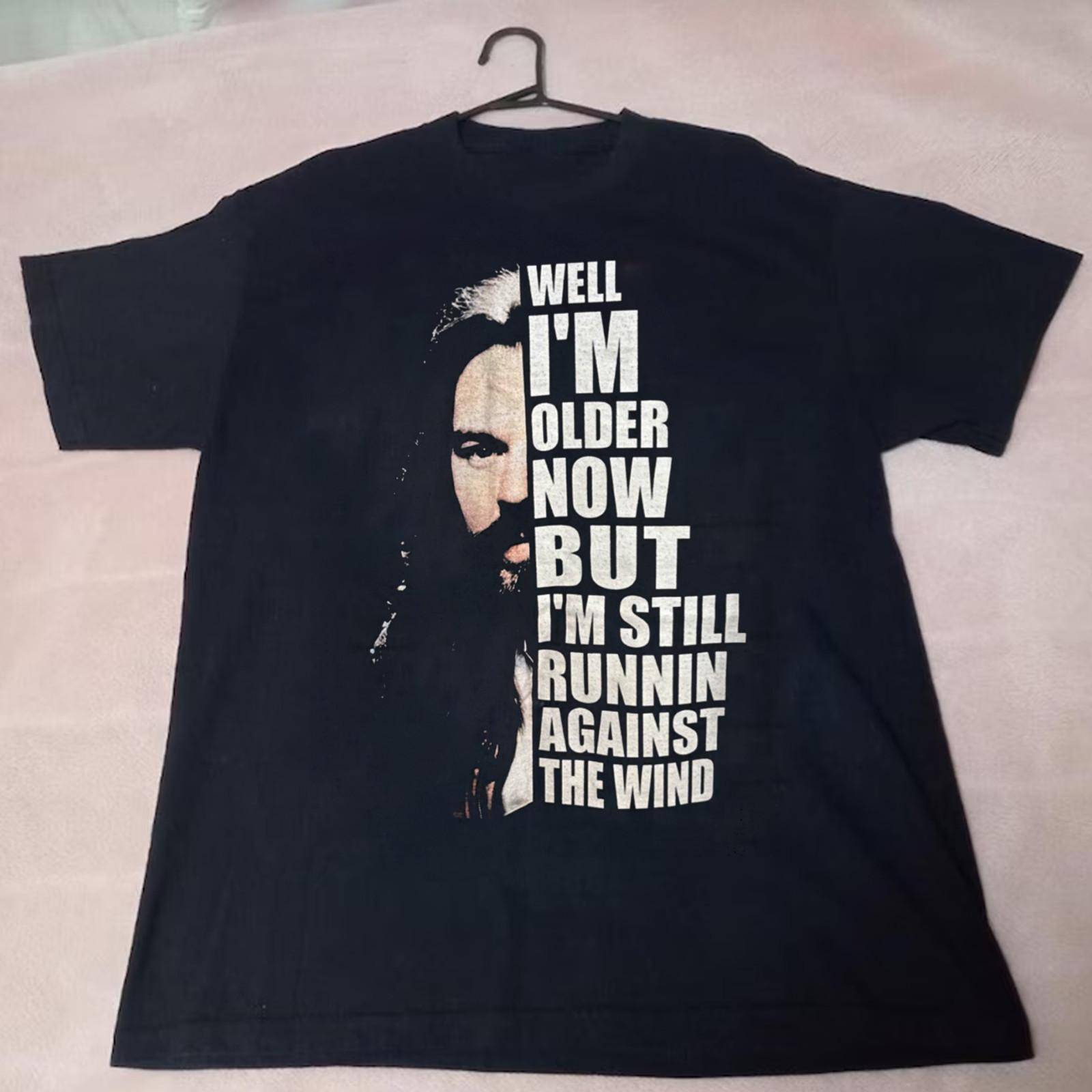 Rare Bob Seger Im old Now Black Unisex Full Shirt PA106 XXXXL