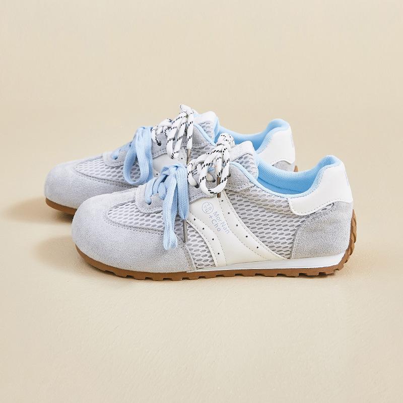 

Модные корейские модные немецкие тренировочные туфли женские осенние новые дышащие удобные повседневные кроссовки для бега сетчатые кроссовки женские 40 серый