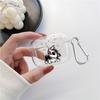 Case For Airpods Pro 2 4 1 Pro2 3 Pro3 Clear Earphone Cases Cover Cartoon Lines Messy Puppy
