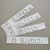 IXEA6 3D ABS Car Letters Logo G350 G350d G500 Sticker Rear Trunk Badge Emblem Decals For Mercedes Benz G350 G500 W463 Auto Accessories