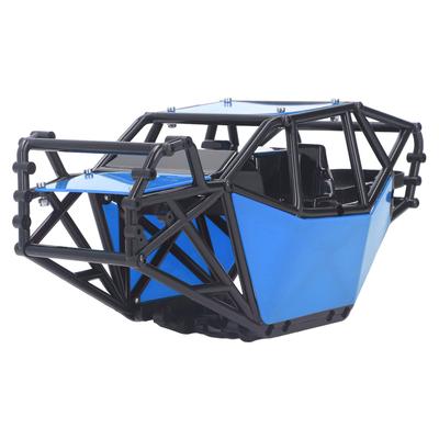 Zdalnie sterowany korpus gąsienicy Plastikowa klatka bezpieczeństwa RC Akcesoria do modelu samochodu dla Axial SCX10 Niebieski
