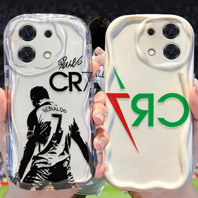 Coque CR7 pour Xiaomi Redmi Note 14 13 12 11 10 Pro Plus 5G 9 14C 13C 4G 12C 10C 10S A2 A1 Coque antichoc souple en silicone liquide