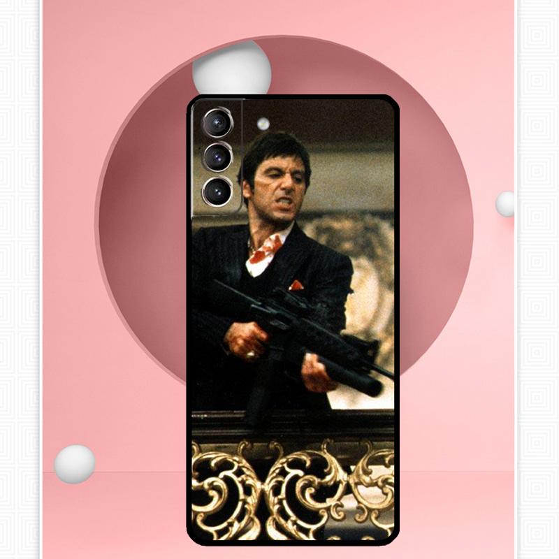 Scarface Al Pacino Tony Montana Case For Samsung Galaxy S22 S23 S24 Ultra Note 20 10 S8 S9 S10 Plus S21 S20 FE Soft Cover