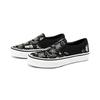 Vans Slip On Canvas Low Top Kids' Skateboarding Shoes Black Children Aged 3 7 Years Old VN0A4BUT2JN