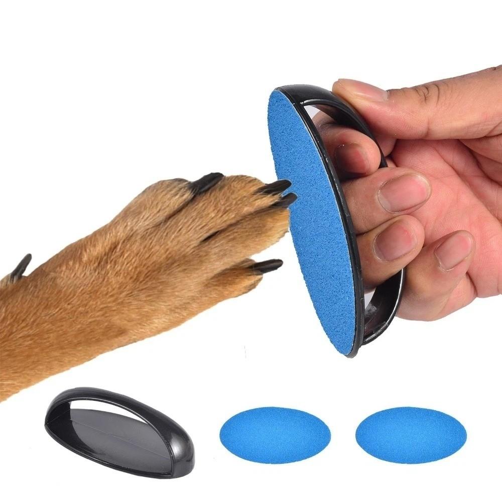 Replaceable Sandpaper Dog Nail File Board Portable Efficient Pet Scratch Pad Wear Resistant Puppy Nail File