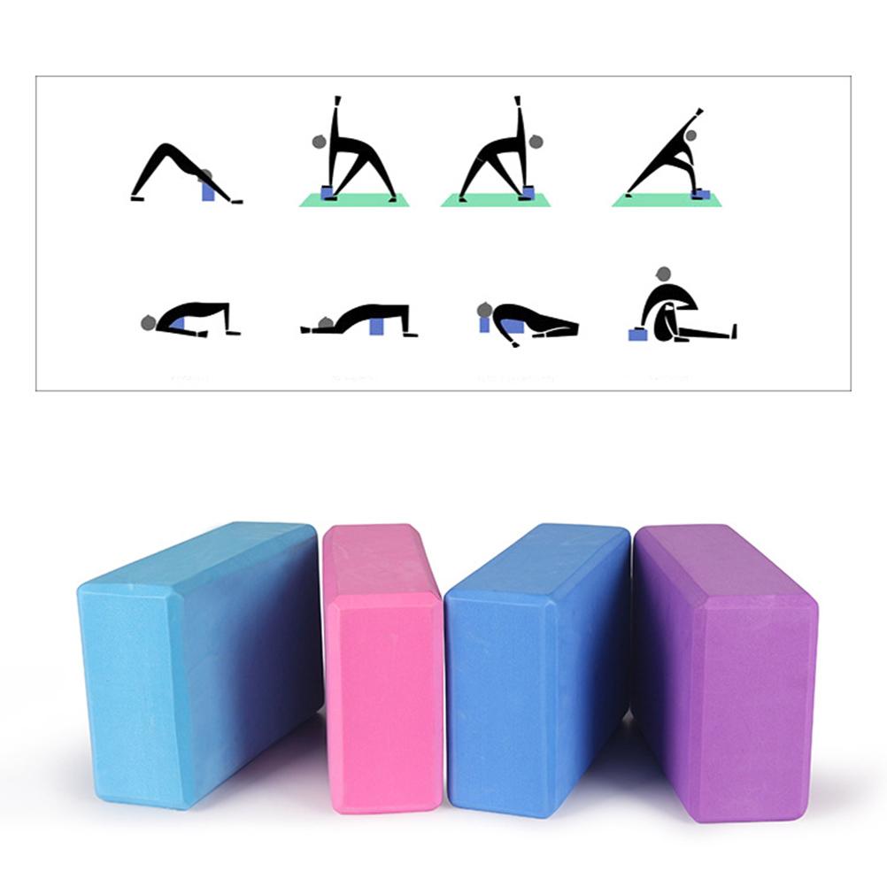 EVA Yoga Block Brick Sports Exercise Gym Foam Workout Stretching Aid Body Shaping Fitness Yoga Block