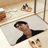 S-Son Heung-min Soft Comfortable Short Plush Rug Carpet mat Anti‑Slip Floor Mat Machine Washable Home Decor