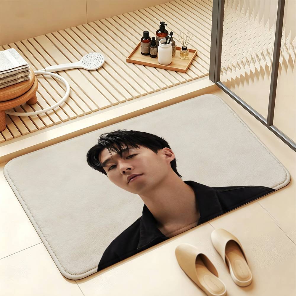 S-Son Heung-min Soft Comfortable Short Plush Rug Carpet mat Anti‑Slip Floor Mat Machine Washable Home Decor