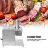 Electric Stainless Steel Adjustable Sausage Cutter Cutting Machine Kitchen Tool