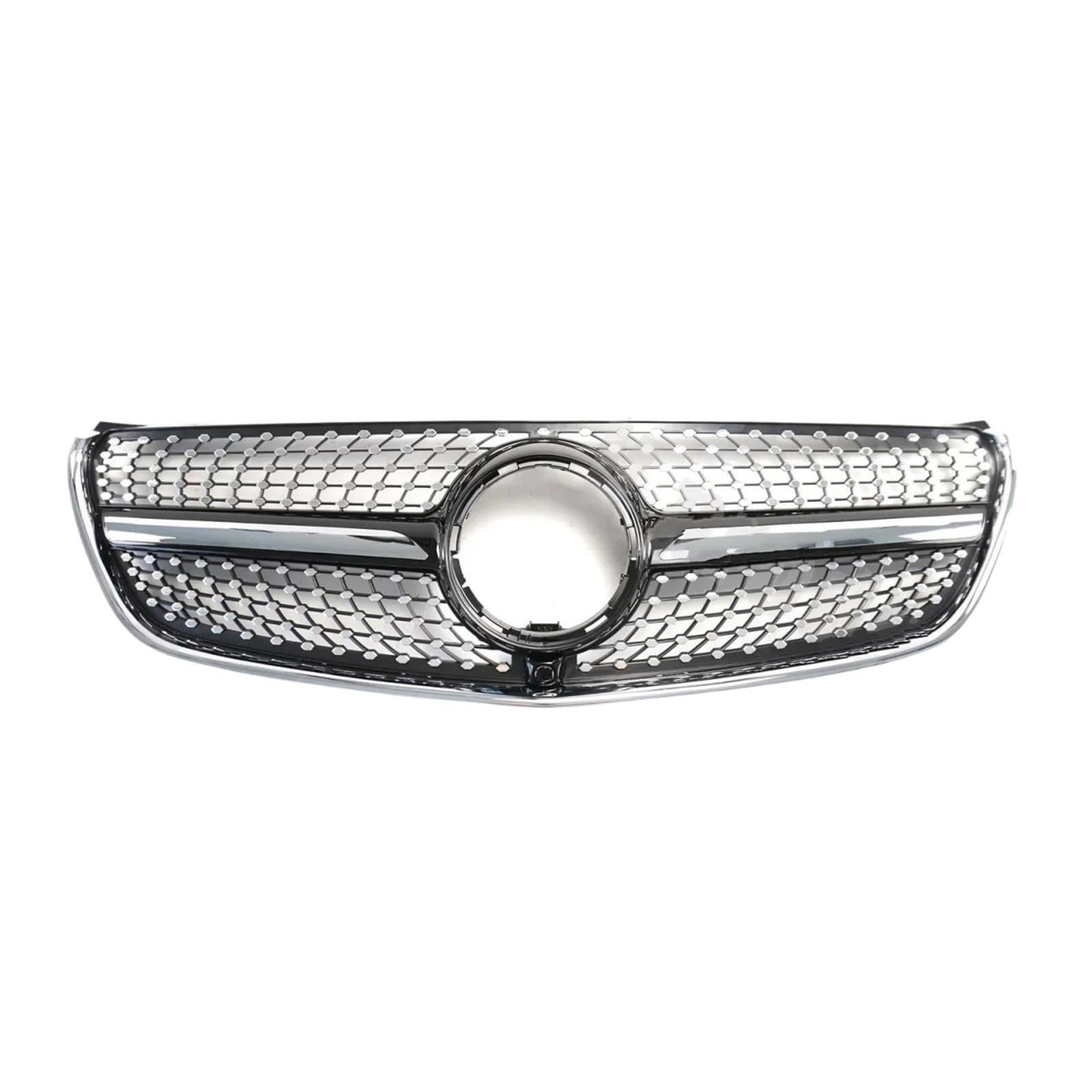 Car Front Grille For V Class W447 2015 2016 2017-2020 Diamond Style Front Bumper One size чёрный