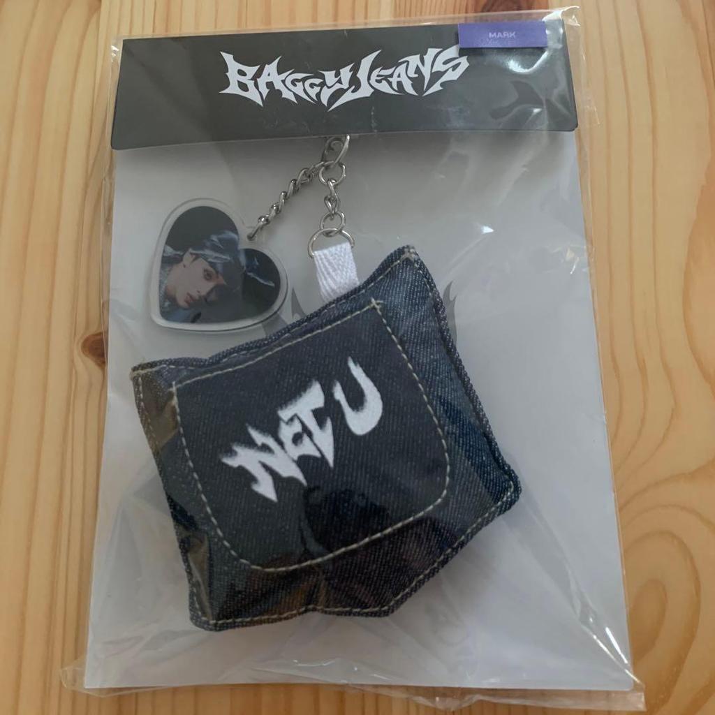 [USED] NCT U Baggy Jeans MD Mark Denim Pocket Key Ring