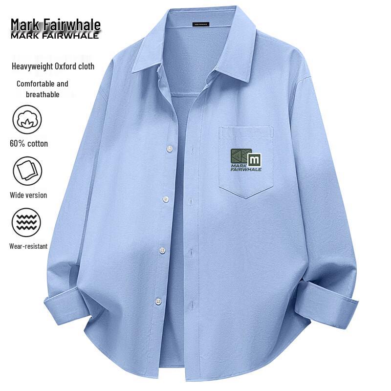 Mark Fairwhale Men's Long-Sleeve Oxford Shirt