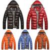 Luxurious Men's Winter Warm Hooded Thick Padded Jacket For Ultimate Comfort