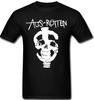 Aus Rotten T Shirt Tee Rock Band Music Punk Medal Skull Anarcho Anarchy